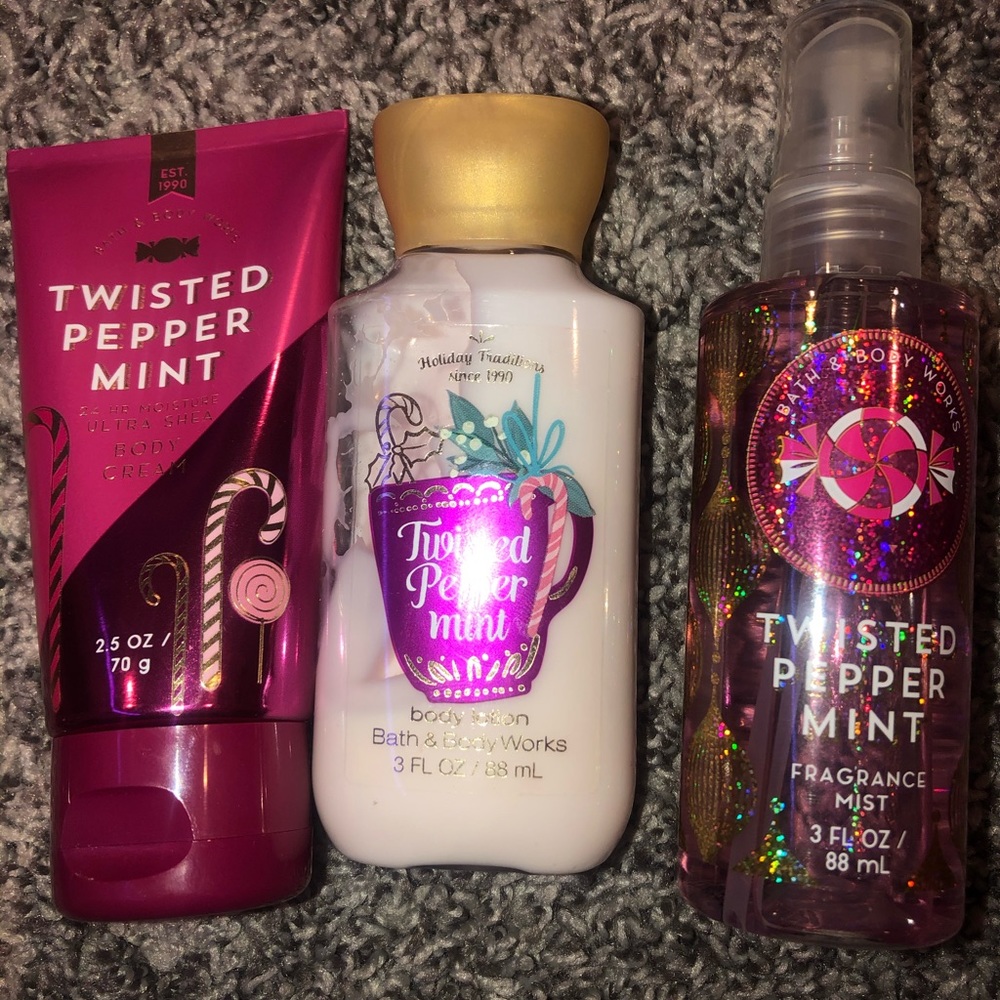 twisted peppermint travel kit